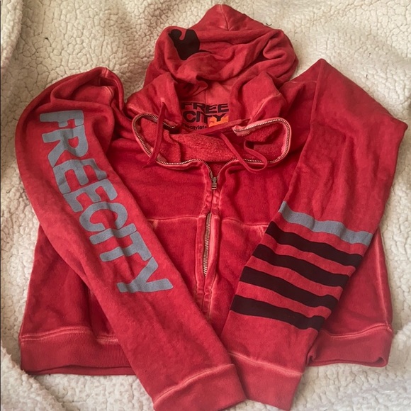 freecity Tops - FREECITY Hoodie NWOT